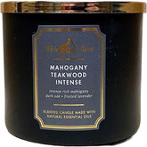 Bath & Body Works White Barn Mahogany Teakwood Intense – 3-Wick Candle